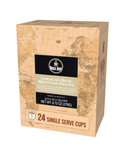 Jamaican Blue Mountain Estate Single Serve Coffee 24ct